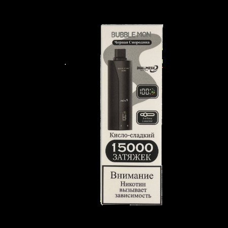 Bubble Mon Booster P-15000 Черная смородина