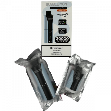 BUBBLE MON BOOSTER DUBLE 30000 Личи / апельсин манго 2%