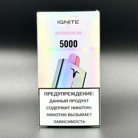 Электронная сигарета IGNITE (5000) V50 Watermelon Mix