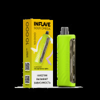 Электронная сигарета Inflave Omega 10000 Кислый лимон лайм