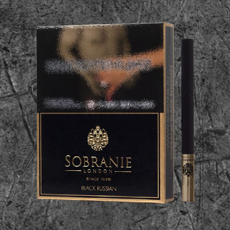 Сигареты Собрание Блэк Рашен (Sobranie Black Russian)