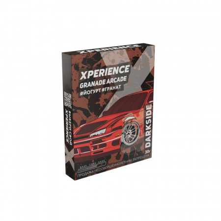 Табак для кальяна Darkside XPERIENCE 30гр Granade Arcade (Йогурт, Гранат)